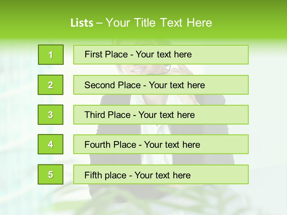 Representative Help Desk Attractive PowerPoint Template