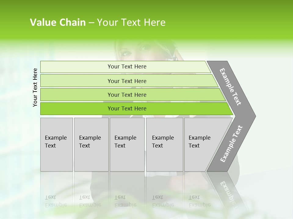 Representative Help Desk Attractive PowerPoint Template
