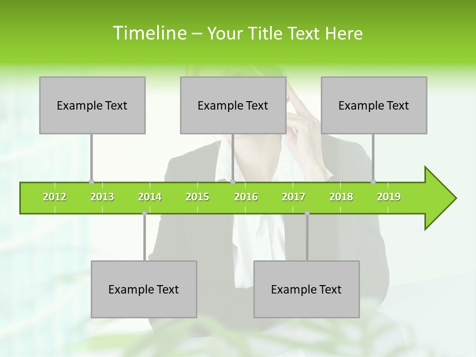 Representative Help Desk Attractive PowerPoint Template
