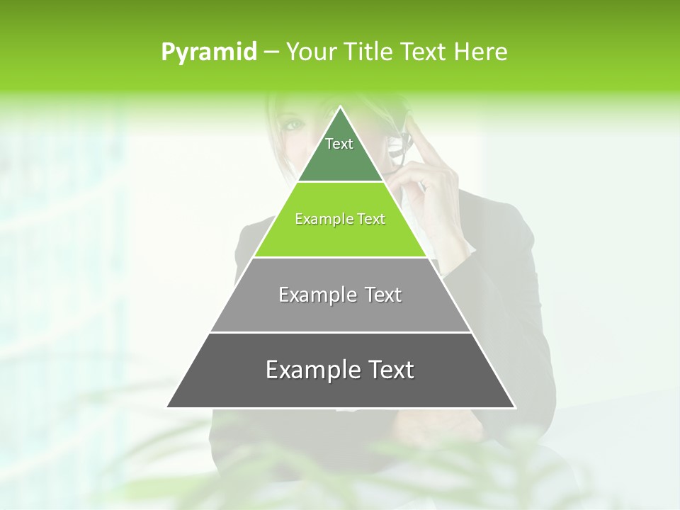 Representative Help Desk Attractive PowerPoint Template