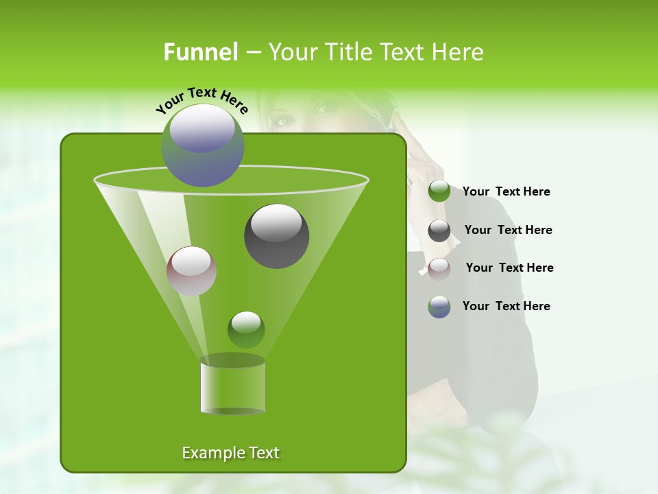 Representative Help Desk Attractive PowerPoint Template
