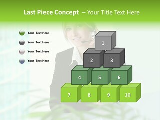 Representative Help Desk Attractive PowerPoint Template