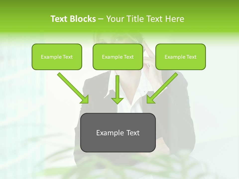 Representative Help Desk Attractive PowerPoint Template