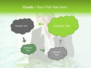 Representative Help Desk Attractive PowerPoint Template