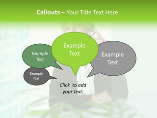 Representative Help Desk Attractive PowerPoint Template