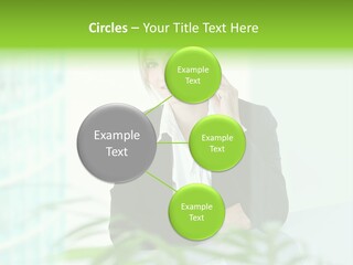 Representative Help Desk Attractive PowerPoint Template