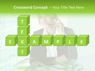 Representative Help Desk Attractive PowerPoint Template