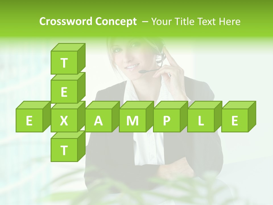 Representative Help Desk Attractive PowerPoint Template