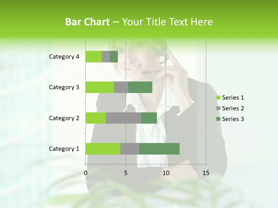 Representative Help Desk Attractive PowerPoint Template