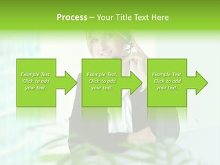 Representative Help Desk Attractive PowerPoint Template