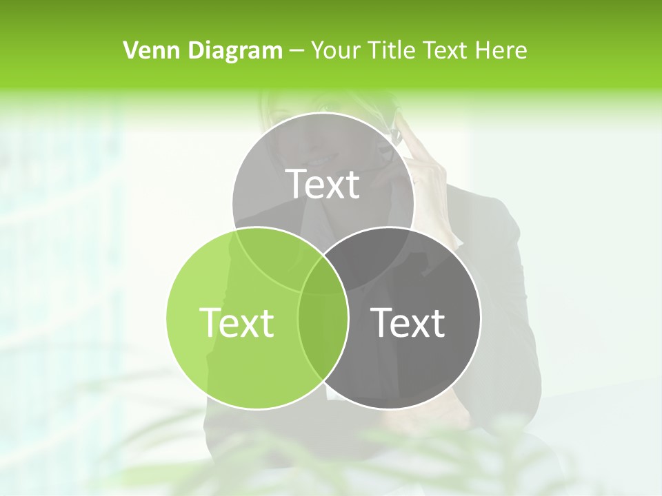 Representative Help Desk Attractive PowerPoint Template