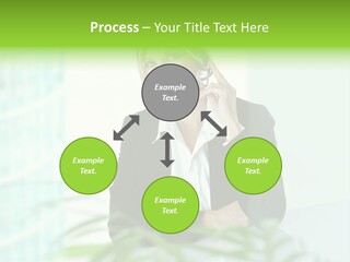 Representative Help Desk Attractive PowerPoint Template