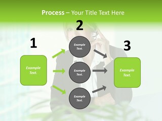 Representative Help Desk Attractive PowerPoint Template