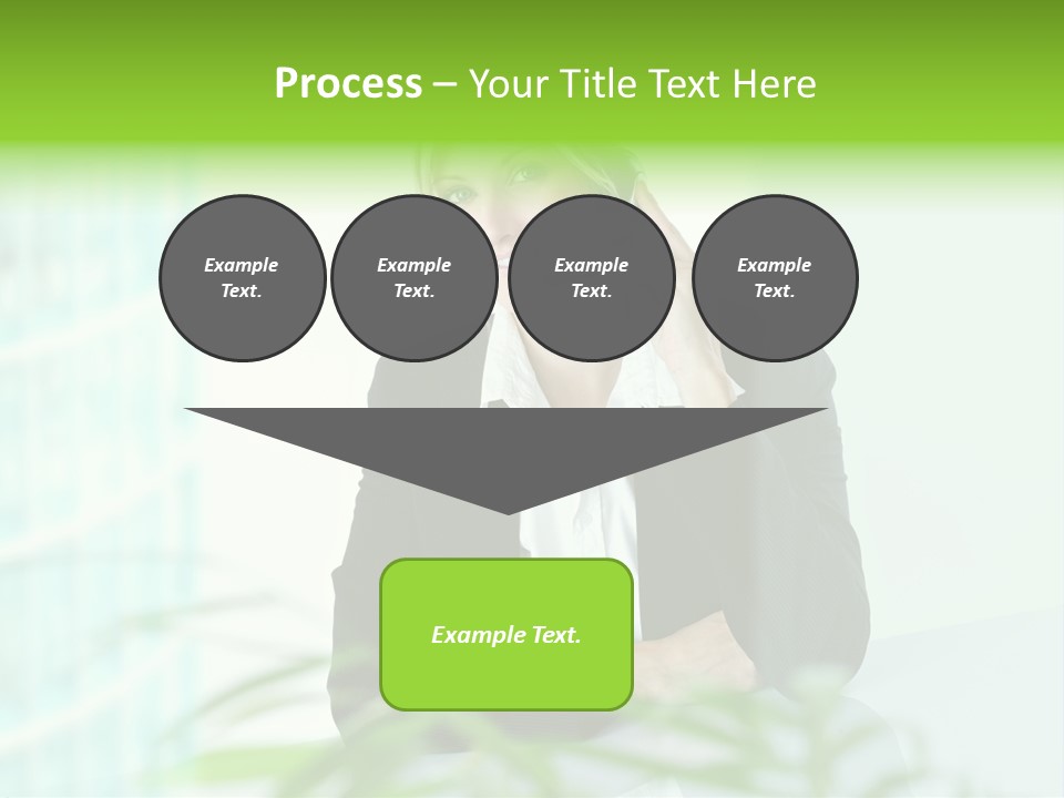 Representative Help Desk Attractive PowerPoint Template