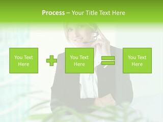 Representative Help Desk Attractive PowerPoint Template