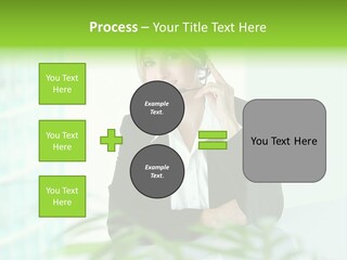 Representative Help Desk Attractive PowerPoint Template