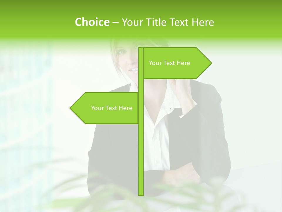 Representative Help Desk Attractive PowerPoint Template