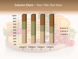 Tomato Vitamin Plate PowerPoint Template