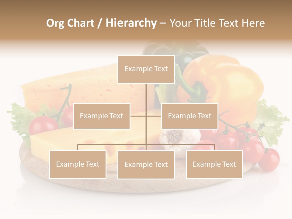 Tomato Vitamin Plate PowerPoint Template