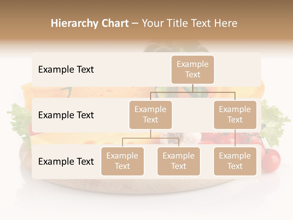 Tomato Vitamin Plate PowerPoint Template
