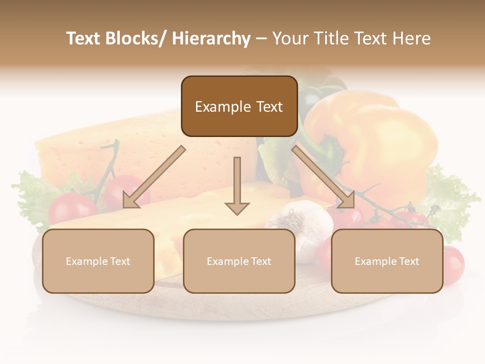 Tomato Vitamin Plate PowerPoint Template