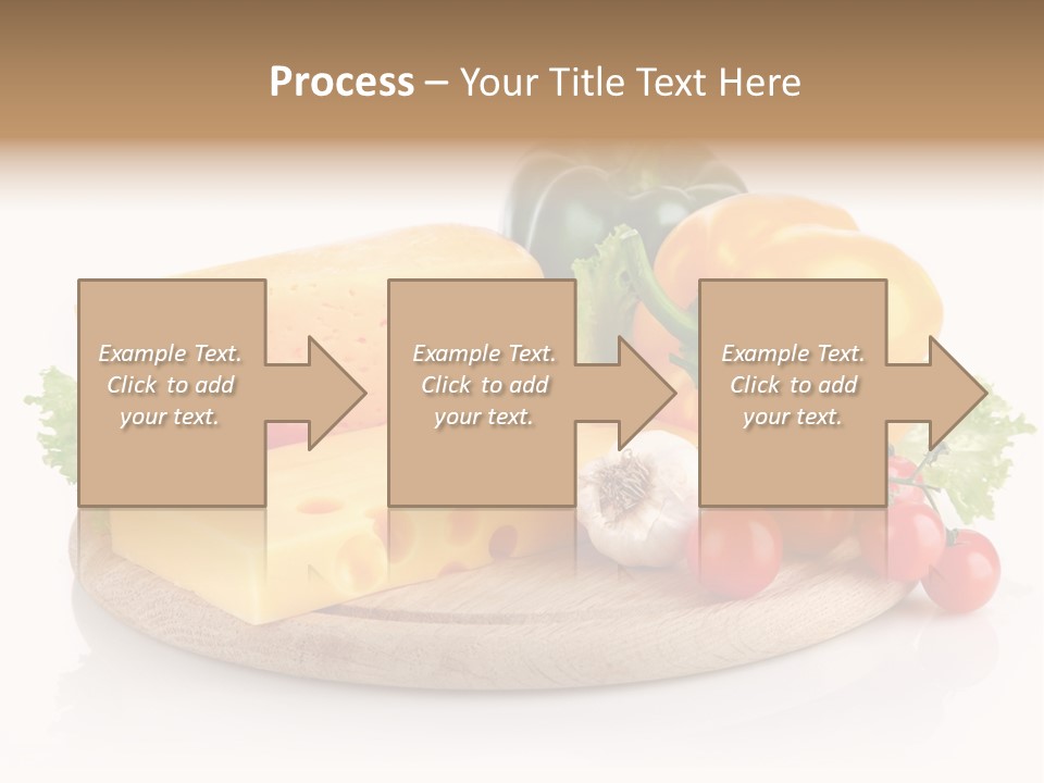 Tomato Vitamin Plate PowerPoint Template