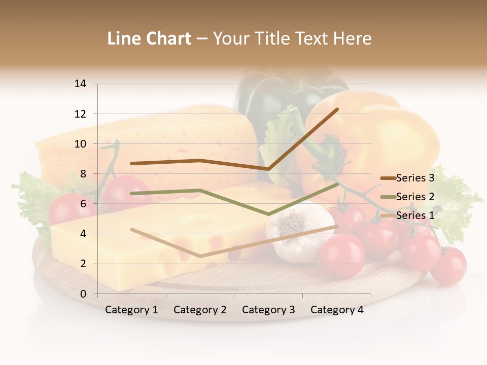 Tomato Vitamin Plate PowerPoint Template