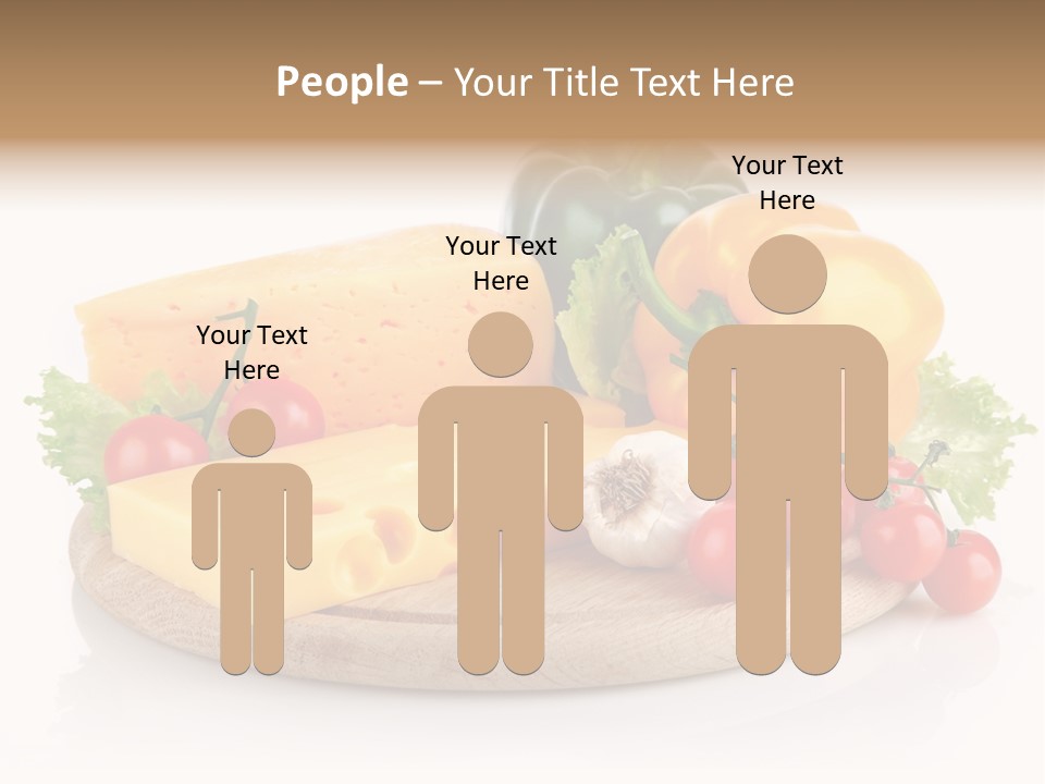 Tomato Vitamin Plate PowerPoint Template