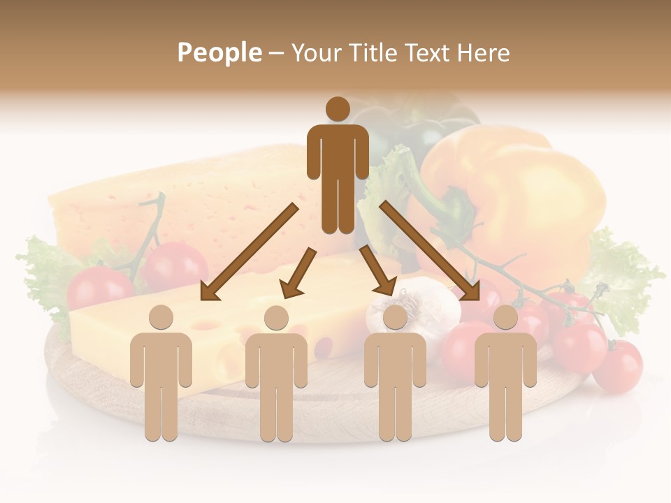 Tomato Vitamin Plate PowerPoint Template