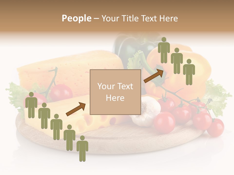 Tomato Vitamin Plate PowerPoint Template