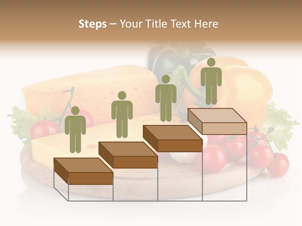 Tomato Vitamin Plate PowerPoint Template