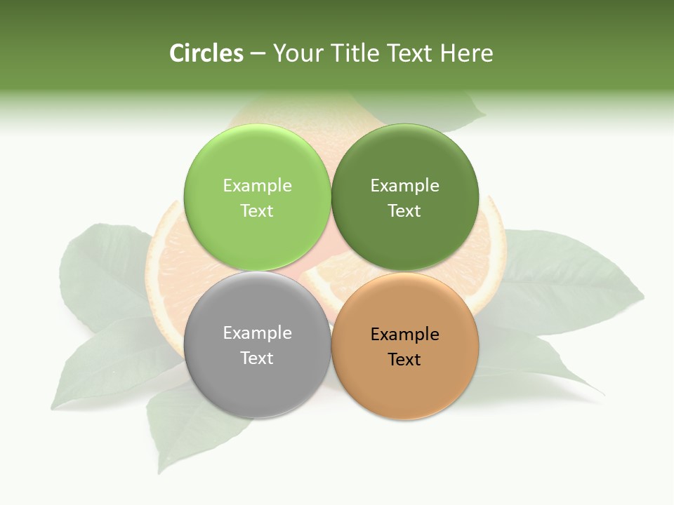 Eat Diet Half PowerPoint Template