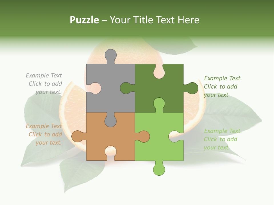 Eat Diet Half PowerPoint Template