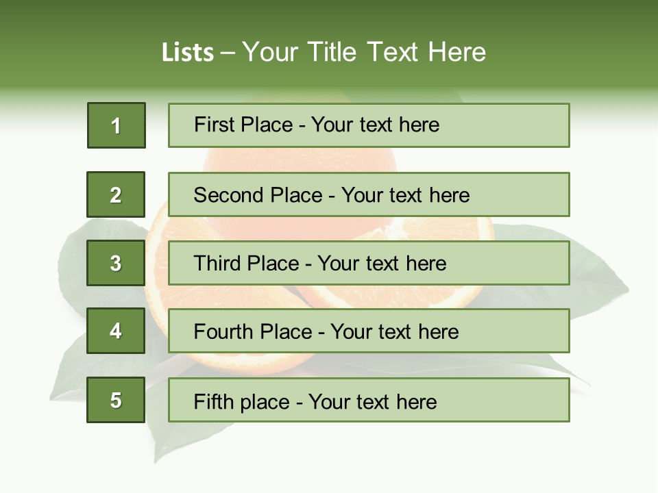 Eat Diet Half PowerPoint Template
