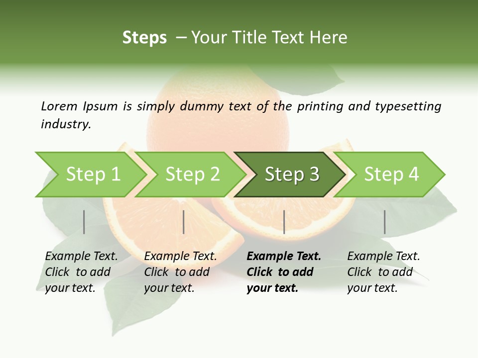 Eat Diet Half PowerPoint Template