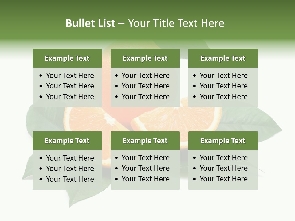 Eat Diet Half PowerPoint Template