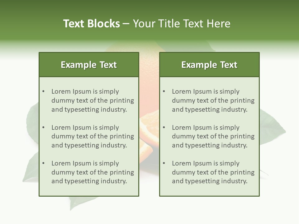 Eat Diet Half PowerPoint Template