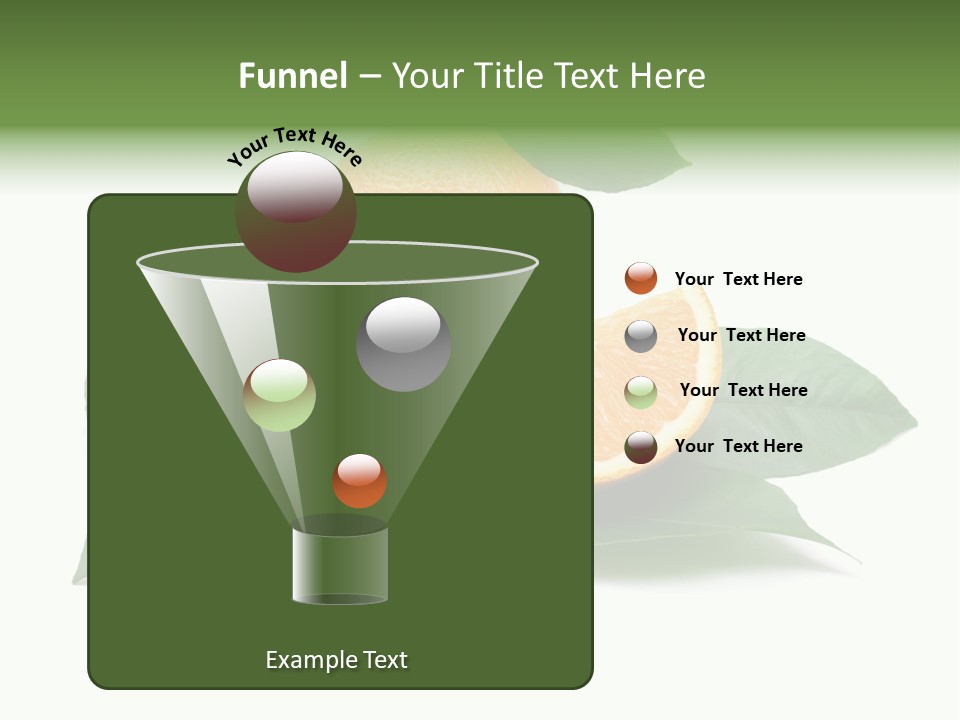 Eat Diet Half PowerPoint Template