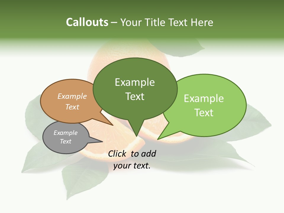 Eat Diet Half PowerPoint Template