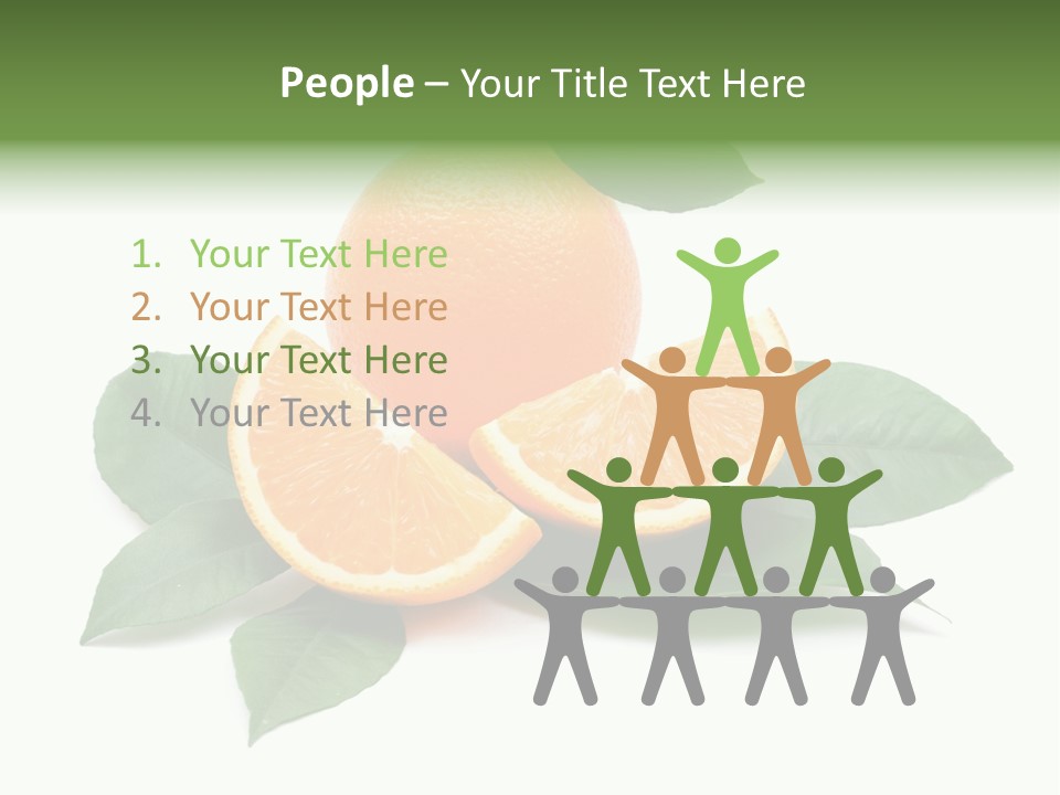 Eat Diet Half PowerPoint Template