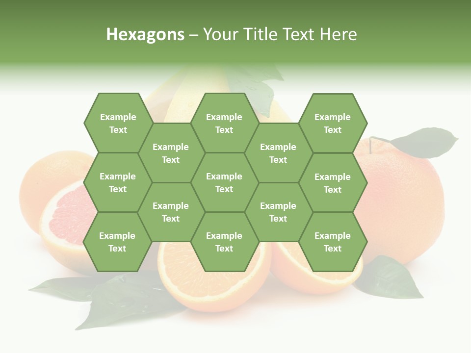 Diet Vitamin Green PowerPoint Template