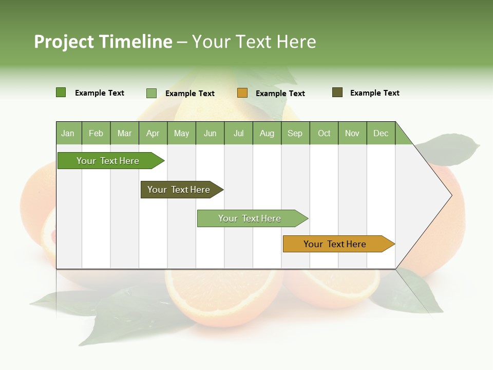 Diet Vitamin Green PowerPoint Template