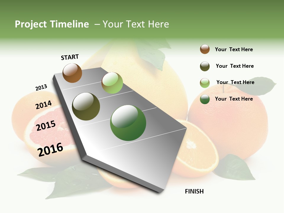 Diet Vitamin Green PowerPoint Template