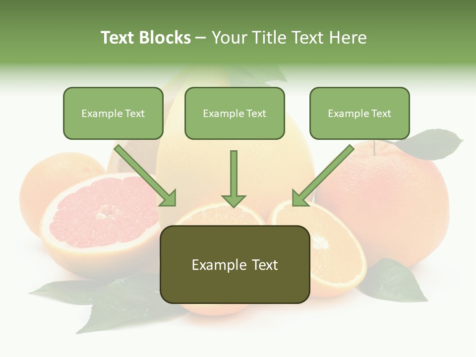 Diet Vitamin Green PowerPoint Template
