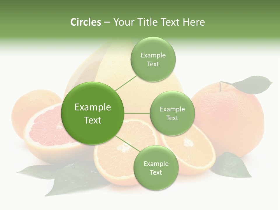 Diet Vitamin Green PowerPoint Template