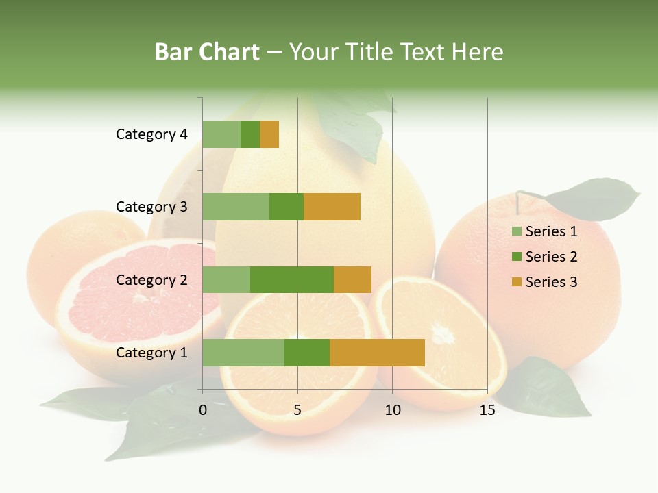 Diet Vitamin Green PowerPoint Template