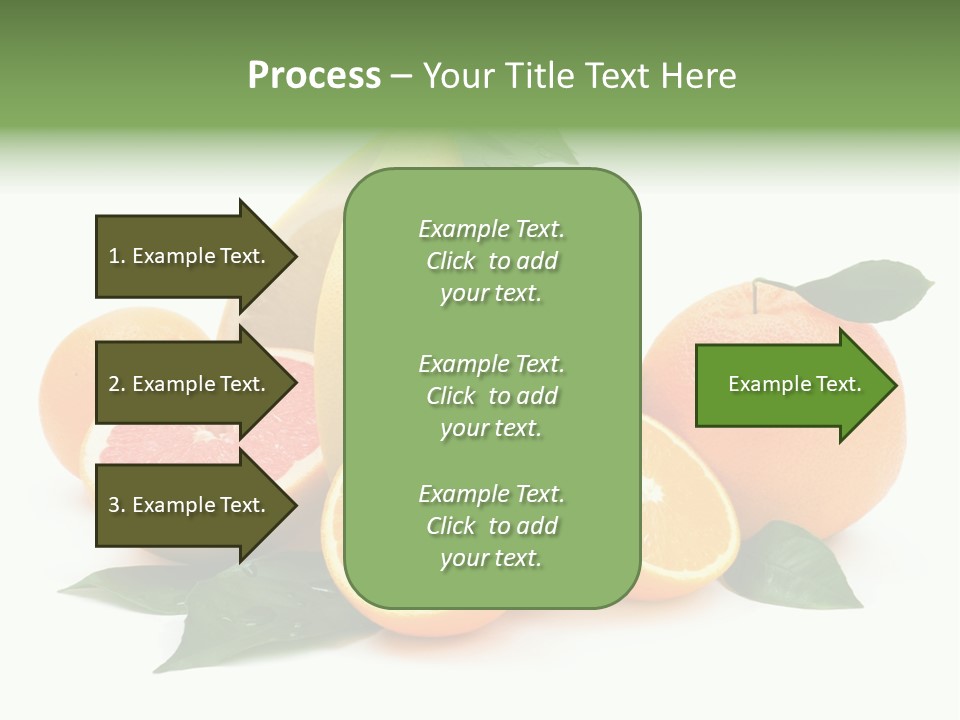 Diet Vitamin Green PowerPoint Template