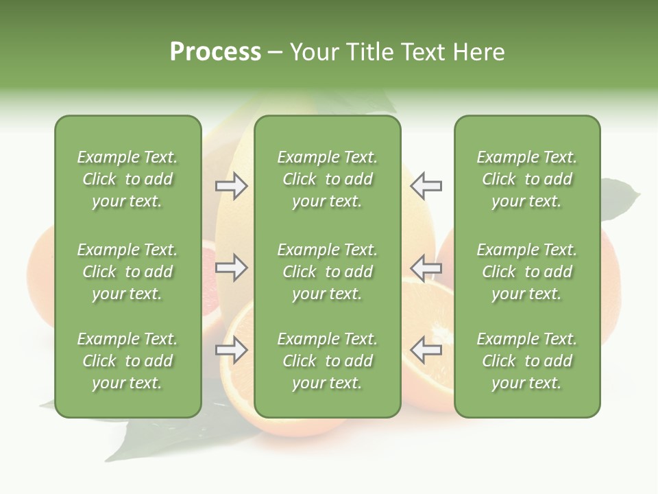 Diet Vitamin Green PowerPoint Template