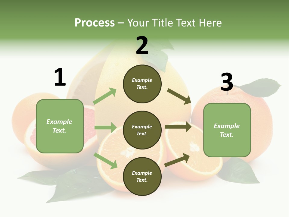 Diet Vitamin Green PowerPoint Template