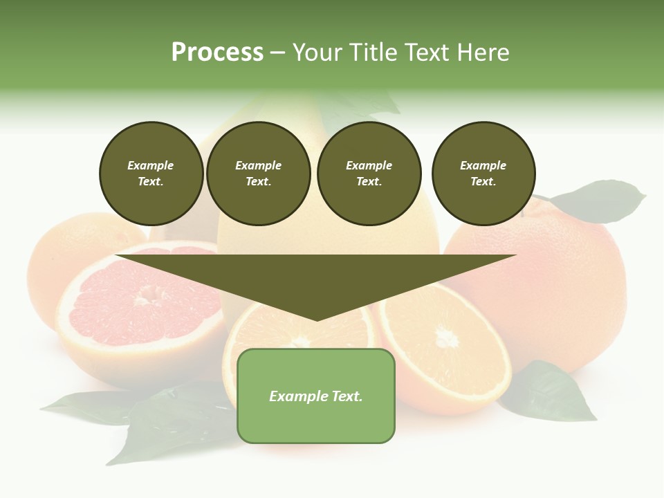 Diet Vitamin Green PowerPoint Template